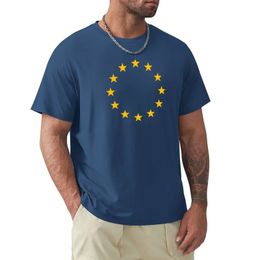 Europe stars flag European Union symbol EU T-Shirt tops animal prinfor boys customizeds plain designer t shirt men 240517