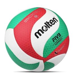 US Original Molten V5M5000 Volleyball Standard Size 5 PU Ball for Students Adult and Teenager Competition Training Outdoor Indoo 240516