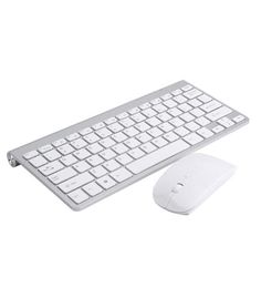 Slim Wireless Keyboard And Mouse Set Mini Silent Mute Mouse And Keyboard Fashion Simple Style256o5747395