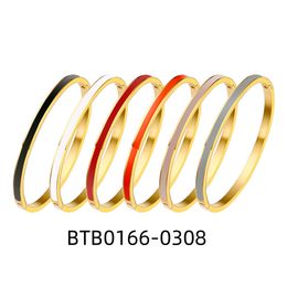 Golden Enamel Bangles Colourful Clasp Bracelets for Daily Wear