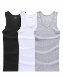 men039s Tank Tops Cotton Sleeveless Undershirt Gym Top Men Fitness Shirts Mens Bodybuilding Workout Vest Factory Outlet h3Rk6237646