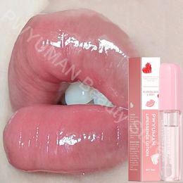 Omedelbar volymering av läpp Eterisk olja Öka läpparna Elasticitet Minska fina linjer Fuktgivande Nourish Sexy Lip Care Plump Serum 240509