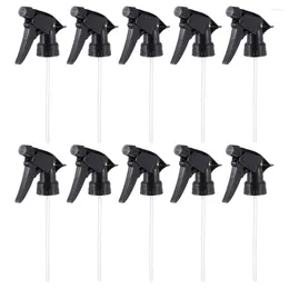 Storage Bottles 10pcs Spray Bottle Nozzle Dispensing Replace Pump Head Trigger Sprayer Hairdressing Tool Part