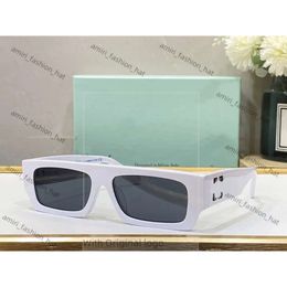 Fashion OFF W Sunglasses Designer Off whitesunglasses Cool Style Fashion Classic Thick Plate Black White Square Frame Eyewear Off Glasses Man Eyeglasses 778