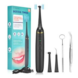 Toothbrush Dental Tools toothbrush Teeth Calculus Remover Electric Tartar Scraper Plaque Remove Stainless Steel Dentals Cleaner with Mouth Mi