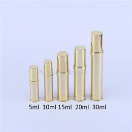 Storage Bottles 100pcs 5ml-30ml Airless Bottle Plastic With Pump For Lotion/gel/emulsion/liquid Foundation Serum Essence Packing