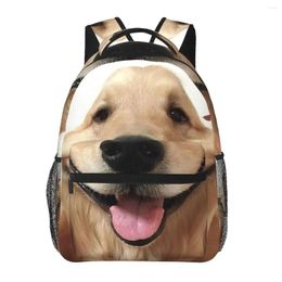 Backpack Dog's Happy Face For Girls Boys Travel RucksackBackpacks Teenage School Bag