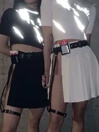 Skirts Sexy Mini Pleated Skirt Ladies A-line Elastic Waist Women Jupe 2024 Summer Fashion Female Street Wear