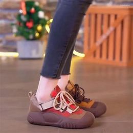 Casual Shoes Women 2024 Fall Height Increasing Yellow Red Green Classic Fashionavle Comfortable Sneakers