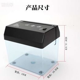 Mini Letter Opener, Small Automatic Electric Shredder, Office Commercial Desk Design