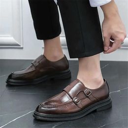 Dress Shoes Synthetic Leather Spring Casual Business Black Man Brown Sneakers Sport Basket Novelties High Brand