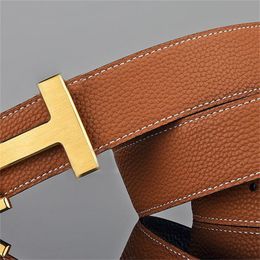 men designers belts classic fashion business casual belt wholesale mens waistband womens metal buckle leather width 3.8cm with box