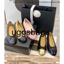 Chanells shoe channel shoes Paris Tweed Velvet Leather Ballet Flats Dress Shoes Women Quilted Ballerina 2024 Luxury Round Cap Toe Ladies Sandal Mule Mary Jane Brands