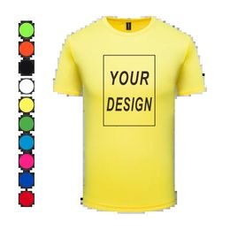 Quick-drying Custom T Shirt Make Your Design Text Men Women Print Original Design Gifts Tshirt 240517