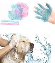 Pet Dog Cat Bath Brush Grooming Massage Glove Accessories Pet Supply Dogs Cat Tools Pet Comb2436686