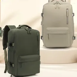 Backpack Oxford Travel Laptop Bag Schoolbag Multifunctional USB Charging Waterproof Luggage Shoulder Bags With Shoes Pocket