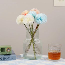 Decorative Flowers Chrysanthemum 30cm Artificial Flower Arrangement Accessories Wedding Decorations Valentine's Day Room Decor Vase Home