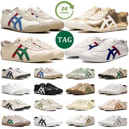 Free Shipping Men Women Running Shoes Tiger Mexico 66 Tokuten Silver Triple Black White Pure Gold Kill Bill Birch Green Designer Shoes Sports Trainers Sneakers