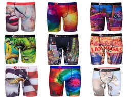 Hotsales !Random styles Men's boxer underwear sports hiphop rock excise underwear skateboard street quick dry free shipping3101270