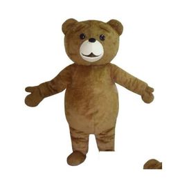 Mascot 2023 Factory Sale Teddy Bear Costume Cartoon Fancy Dress Fast Adt Size Drop Delivery Apparel Costumes Dhhly