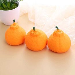 10PCS Decompression Toy Decompression Toy Ugly Orange Pinch Fun Fruit Decompression Vent Artefact Tricky Mini Rake Citrus For Kids And Adults