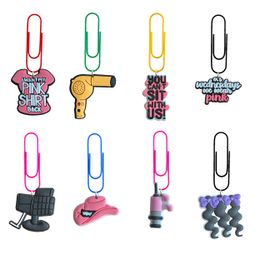 Other Desk Accessories Barber Shop Theme 33 Cartoon Paper Clips Funny Book Markers For Teacher School Office Supply Student Stationery Otu3I