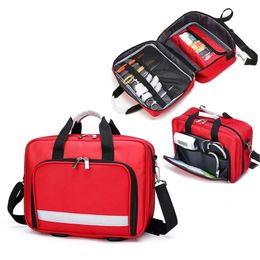 Camping First Aid Kit Empty Bag Storage Bag Waterproof Multi-Function Travel Suit Emergency Survival 240517