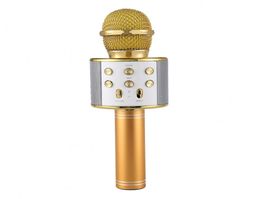 Bluetooth Karaoke Microphone Wireless Professional Speaker Handheld Player Singing Recorder Loudspeaker MIC Speake1883306