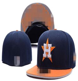 2022 Men039s Fitted Caps Houston H Hip Hop Size Hats Baseball Caps Adult Flat PeakFor Men Women Full Closed H65176869