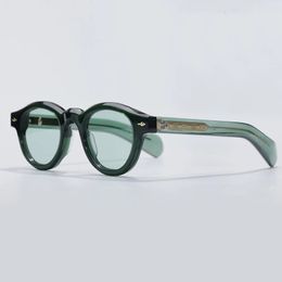 JMM BALZAC acetate round classic sunglasses men fashion designer eyeglasses UV400 outdoor handmade women trendy SUN GLASSES 240514