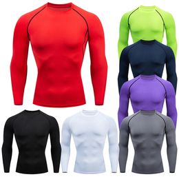 2pcs Mens Compression Sportswear Gym Running Sport Suit Basketball Tights Clothes Football Tracksuits Set Fitness Jogging Shirt 240517