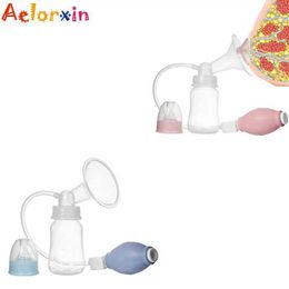 Breastpumps Baby accessories breast pump silicone manual control breast strong baby pacifier suction bottle d240517
