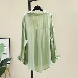 Women's Blouses Summer Sun Protection Blouse Stylish Shirt With Long Sleeves Loose Fit For Spring Commuting