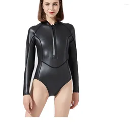 Women's Swimwear Swimsuit Women Bikini Wetsuit 2mm Neoprene Snorkeling Diving Suit Swim Sleeve For Cold Water