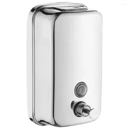 Liquid Soap Dispenser Filling 304 Thickened Stainless Steel Manual Bathroom Toilet Wall-mounted Hand Bottle Shampoo