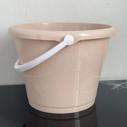 Household oval water bucket with handheld large capacity and thickened material support for wholesale