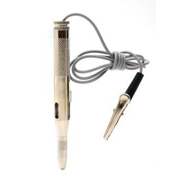 New 1/2/3Pcs New DC 6V 12V 24V Copper System Probe Auto Car Light Circuit Tester Lamp Voltage Test Pen Detector