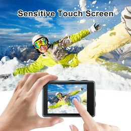 Sports Action Video Cameras Upgraded Action Camera 5K 4K60FPS Dual IPS Touch LCD EIS WiFi 170 30M Waterproof 5X Zoom Professional sports camera With Wirele J240514