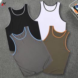 Men Clothing Muscle Gym Top Custom Printing Sports Casual High Quantity Basketball Vest Workout Running Tank 83619 240515