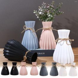 Vases Resin Flower Pots Mini Plastic Flowerpot Home Garden Decoration Nursery Eco-friendly Desk Plants Succulents Pot