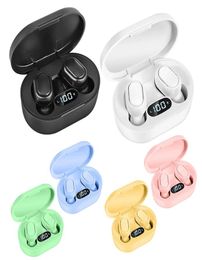 E7S TWS Wireless Earphones Bluetooth Headphones Noise Cancelling Waterproof LED Display Screen Inear Headset 3D Stereo Earbuds vs5709852