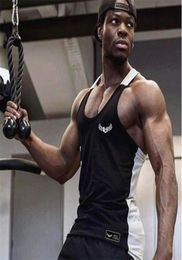 New Men Body Slimming Compression Sleeveless Tight T Shirt Fitness Moisture Wicking Workout Vest Muscle Tank Top Good1246492