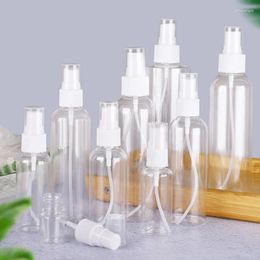 Storage Bottles 10/20/60/80/150/200/250ml Portable Empty Spray Bottle Transparent Plastic Refillable Atomizer Travel Skin Care Tool