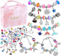 Hawaii Armreifen Charm Armband Verkauf mit Paket Charme Perlen Accessoires Diy Schmuck Weihnachten und Kinder039s Day Geschenke für K2882181