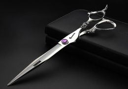 Hair Scissors 8 Inch Hairdressing Professional Barber Shears Cutting Stylists Proved High Quality Tijeras3653182