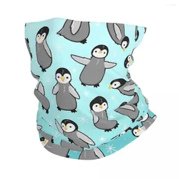 Scarves Penguin Chicks Bandana Neck Gaiter Printed Wrap Mask Scarf Multi-use Cycling Riding For Men Women Adult Breathable