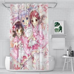 Shower Curtains Modern 3D Printing Is The Order A ? Curtain Landscape Bath With Hooks For Bathroom Waterproof Scenery