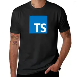 Men's Tank Tops Typescript T-Shirt Vintage Clothes Sweat Blanks Plain Short Sleeve Tee Men