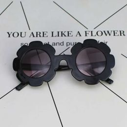 Children Cute Cartoon Flower Heart Kids Round Glasses Baby Fashion Colors Sunglasses Boys Girls Eyewear Candy
