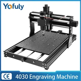 Yofuly CNC 500W Spindle Cutting Milling Machine With Offline Control Engraving GRBL 40w Laser Engraver For Metal Wood